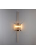 Lampa ścienna SERGIO-2 złota 90 cm