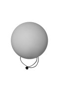 Lampa ogrodowa kula BALL S biała 35 cm