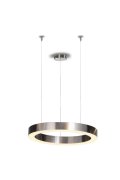 Lampa wisząca CIRCLE 40 LED nikiel szczotkowany 40 cm