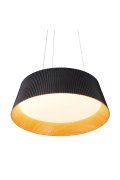 Lampa wisząca FRILL LED czarna 45 cm