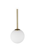 Lampa ścienna MIKA-1 biało złota 70 cm