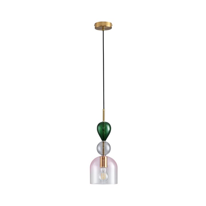 Lampa wisząca PASTELLO PINK kolorowa 15 cm