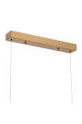 Lampa wisząca MONTANA LONG LED złota 125 cm