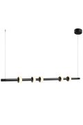 Lampa wisząca RINGO LED czarna 150 cm