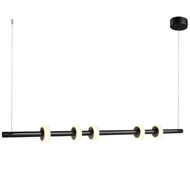 Lampa wisząca RINGO LED czarna 150 cm