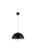 Lampa wisząca DIVERSO czarna matowa 35 cm
