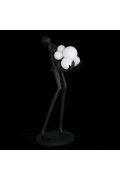 Lampa podłogowa WOMAN czarna 180 cm