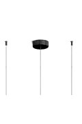Lampa wisząca ARCTIC LED czarna 100 cm