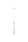 Lampa wisząca O-LINE LED 63 cm mosiądz