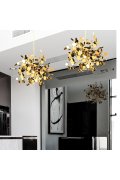 Lampa wisząca MONETTI chrom 40 cm