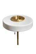 Lampa podłogowa ARTDECO biało - złota 162 cm