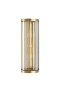 Lampa ścienna EXELLENT kryształowa złota 45 cm