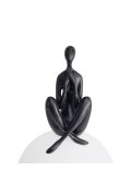 Lampa stołowa WOMAN-3 czarna 35 cm