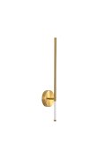 Lampa ścienna FRESCO LED złota 65 cm