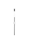 Lampa wisząca O-LINE LED 93 cm czarna