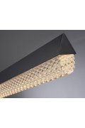 Lampa wisząca LED ANABELLA czarna 120 cm - nowoczesna do salonu, jadalni i biura