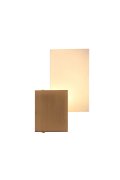 Lampa ścienna CUBO LED złota 18 cm