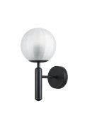 Lampa ścienna PALLA czarna 15 cm