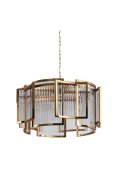 Lampa wisząca IMPERIO złota 80 cm
