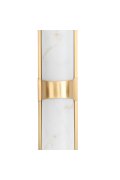 Lampa ścienna MURO LED biały marmur 66 cm