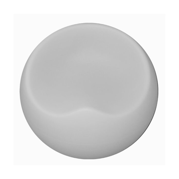 Lampa ogrodowa pufa APPLE L LED RGBW 16 kolorów 65 cm