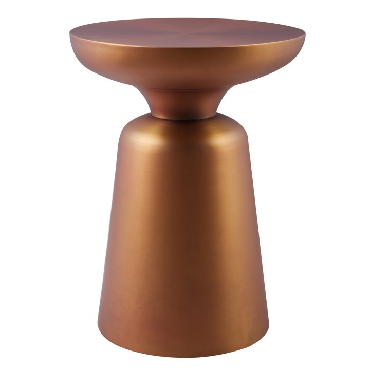 Stolik kawowy TOTEM miedziany 60 cm