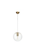 Lampa wisząca TONDA złota 25 cm