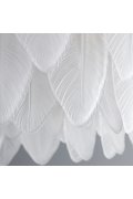 Lampa wisząca PIUMA biała 60 cm