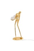 Lampa podłogowa WOMAN GOLD złoty połysk 180 cm