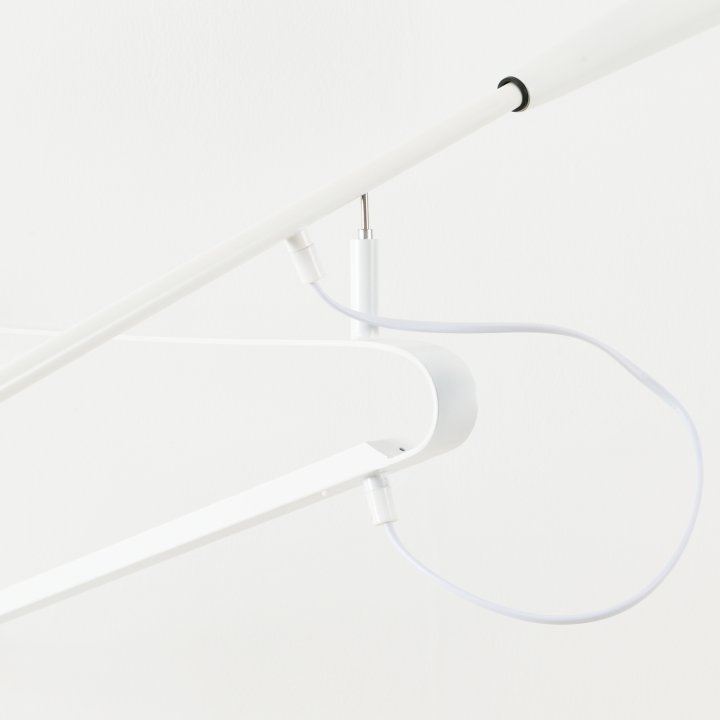 Lampa ścienna MOVE L biała 205 cm