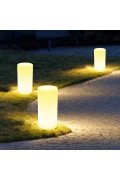 Lampa ogrodowa kolumna TUBE LED RGBW 16 kolorów 80 cm