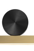 Lampa ścienna BOOGIE LED złoto czarna 45 cm