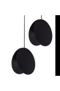 Lampa wisząca PILLS L czarna 33 cm