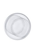 Lampa ścienna CARMELLO LED transparentna czarna 13,5 cm