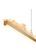 Lampa wisząca MONTANA LONG LED złota 125 cm