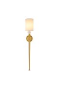 Lampa ścienna DAMA złota 92 cm