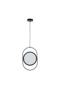 Lampa wisząca ELIPSE M LED czarna 45 cm