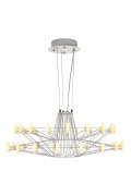 Lampa wisząca MADAME S LED biała 90 cm