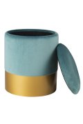 Pufa welurowa VELVET miętowa / rozm. M