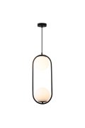 Lampa wisząca COSTA DUO czarna 50 cm