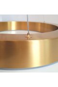 Lampa wisząca CIRCLE 100 LED mosiądz szczotkowany 100 cm