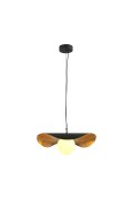 Lampa wisząca ENZO czarno złota 40 cm