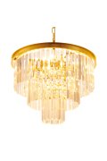 Lampa wisząca SPLENDORE złota 50 cm
