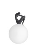 Lampa stołowa WOMAN-2 czarna 35 cm