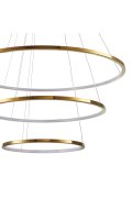 Lampa wisząca CIRCLE SLIM 40+60+80 LED złoty 40 cm + 60 cm + 80 cm