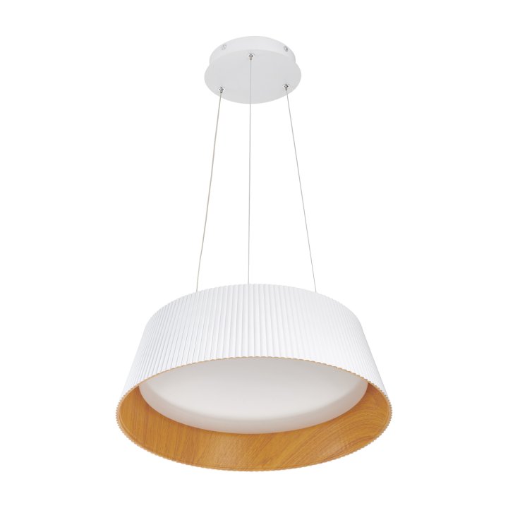 Lampa wisząca FRILL LED biała 45 cm