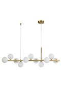 Lampa wisząca MINI MOON złota 100 cm