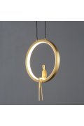 Lampa wisząca AMICI led złota 27 cm