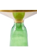 Stolik kawowy DOLCE zielono czarny 50 cm