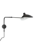 Lampa ścienna CRANE-2W S czarna 110 cm